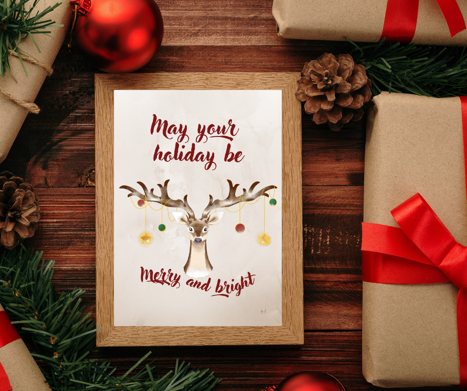 Merry & Bright poster