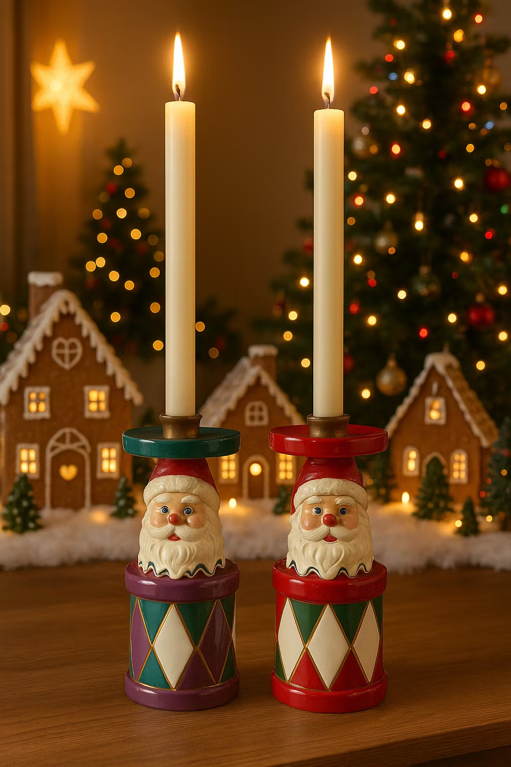 Lysestaker Julenisse 17 cm