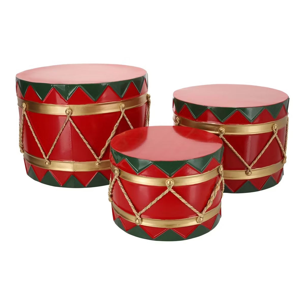 Dekor trommesett 31,8 cm