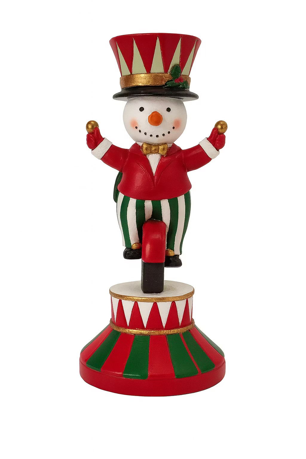 Lysestake Nisse/Snømann 21 cm