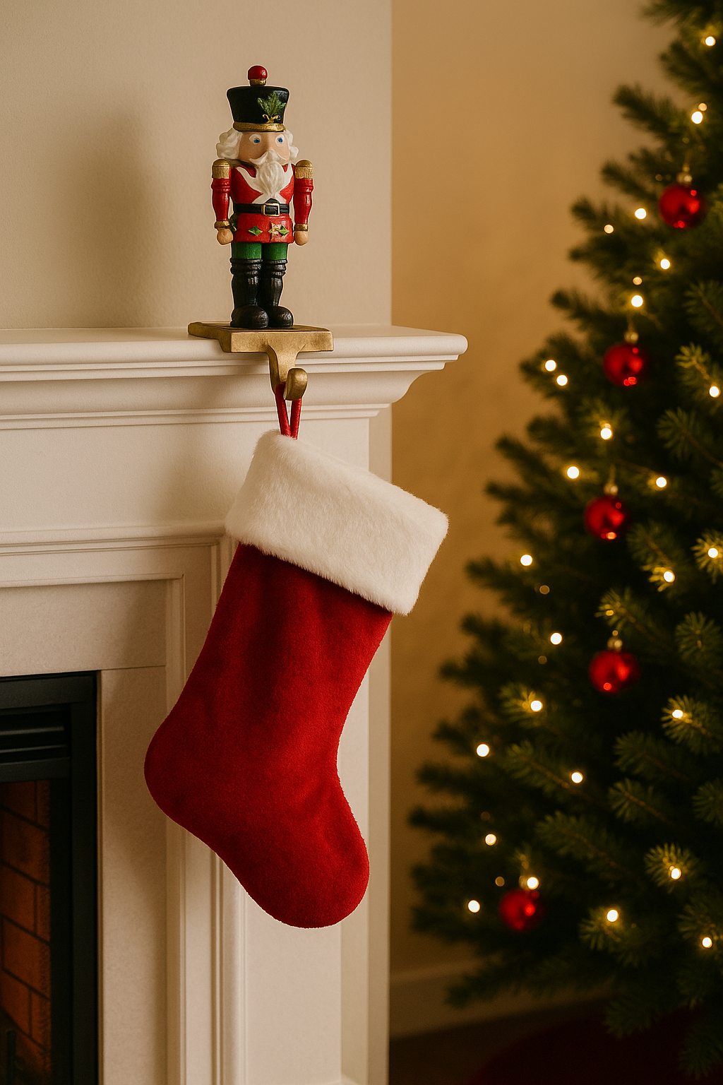 Strømpehenger nøtteknekker