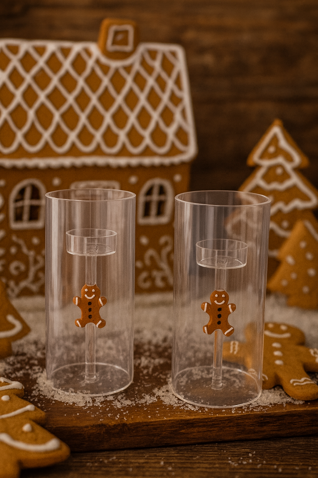 Telysholder Pepperkake