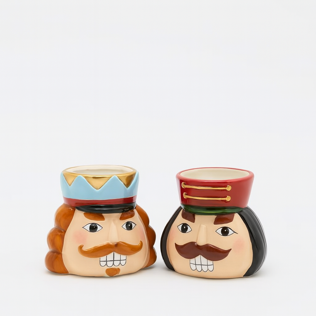 Vase/skål tinnsoldat 12 cm