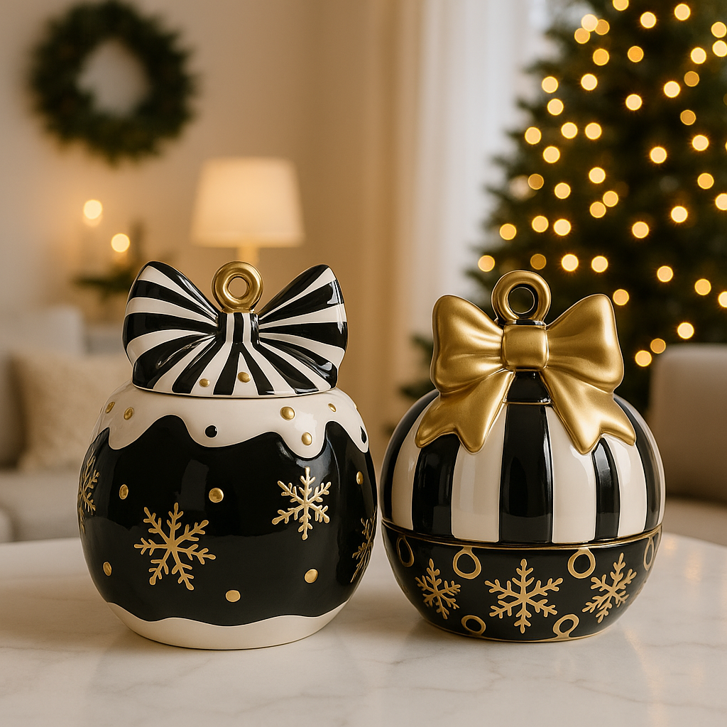 Kakeboks julekule 17,5 cm