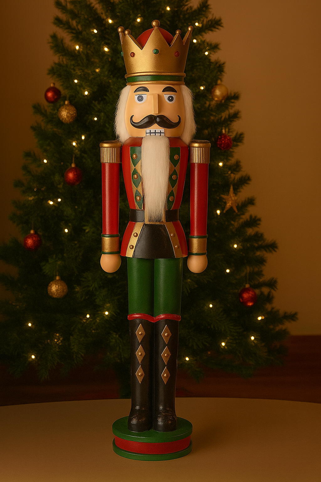 Luksuriøs nøtteknekker i glassfiber 94 cm