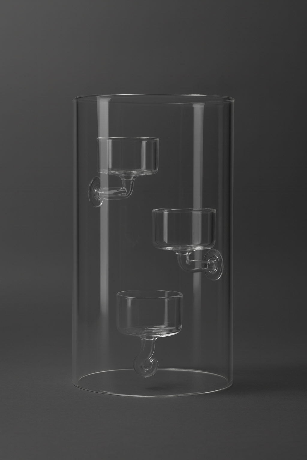 Telysholder blank 20 cm