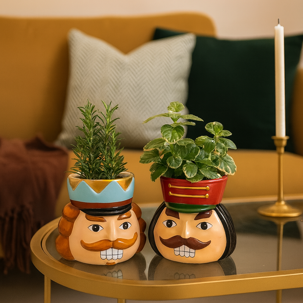 Vase/skål tinnsoldat 12 cm