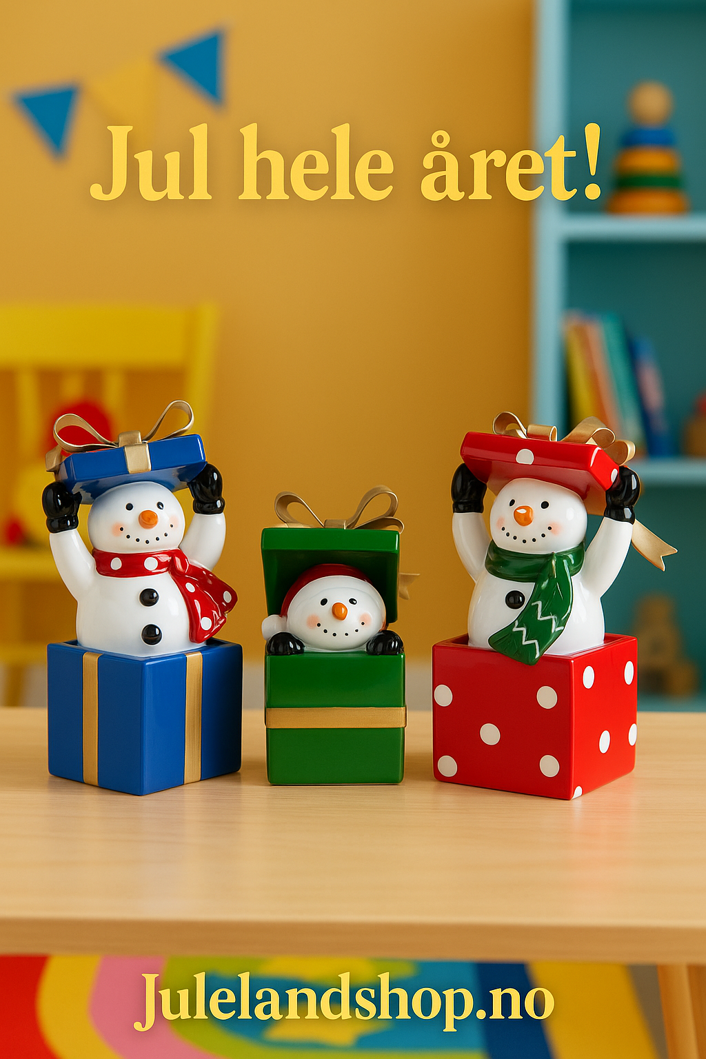 Snømann sett 17,5 cm