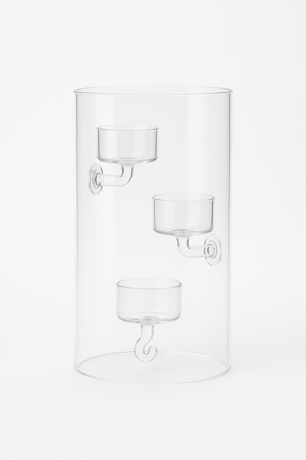 Telysholder blank 20 cm