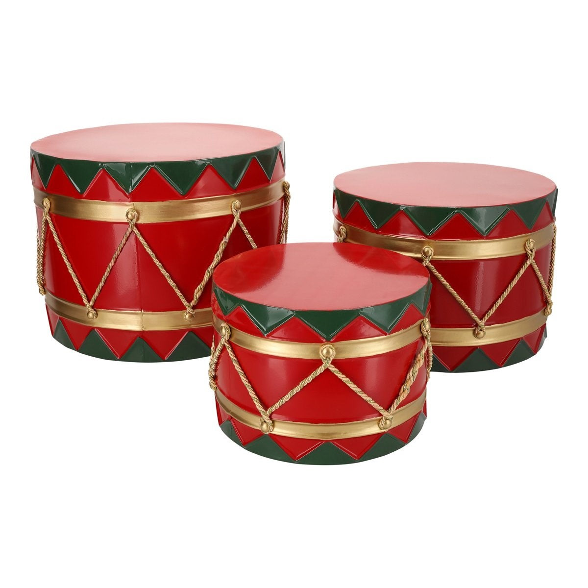 Dekor trommesett 31,8 cm